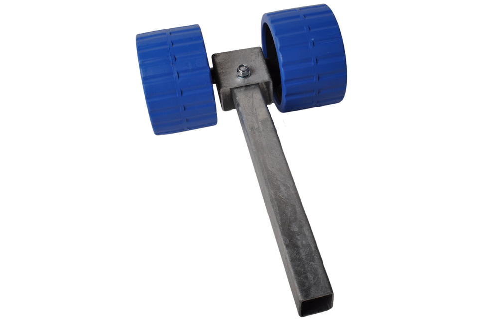 Cantonal In hoogte verstelbare kimrollen set - 30x30x300 mm - gegalvaniseerd - blauw