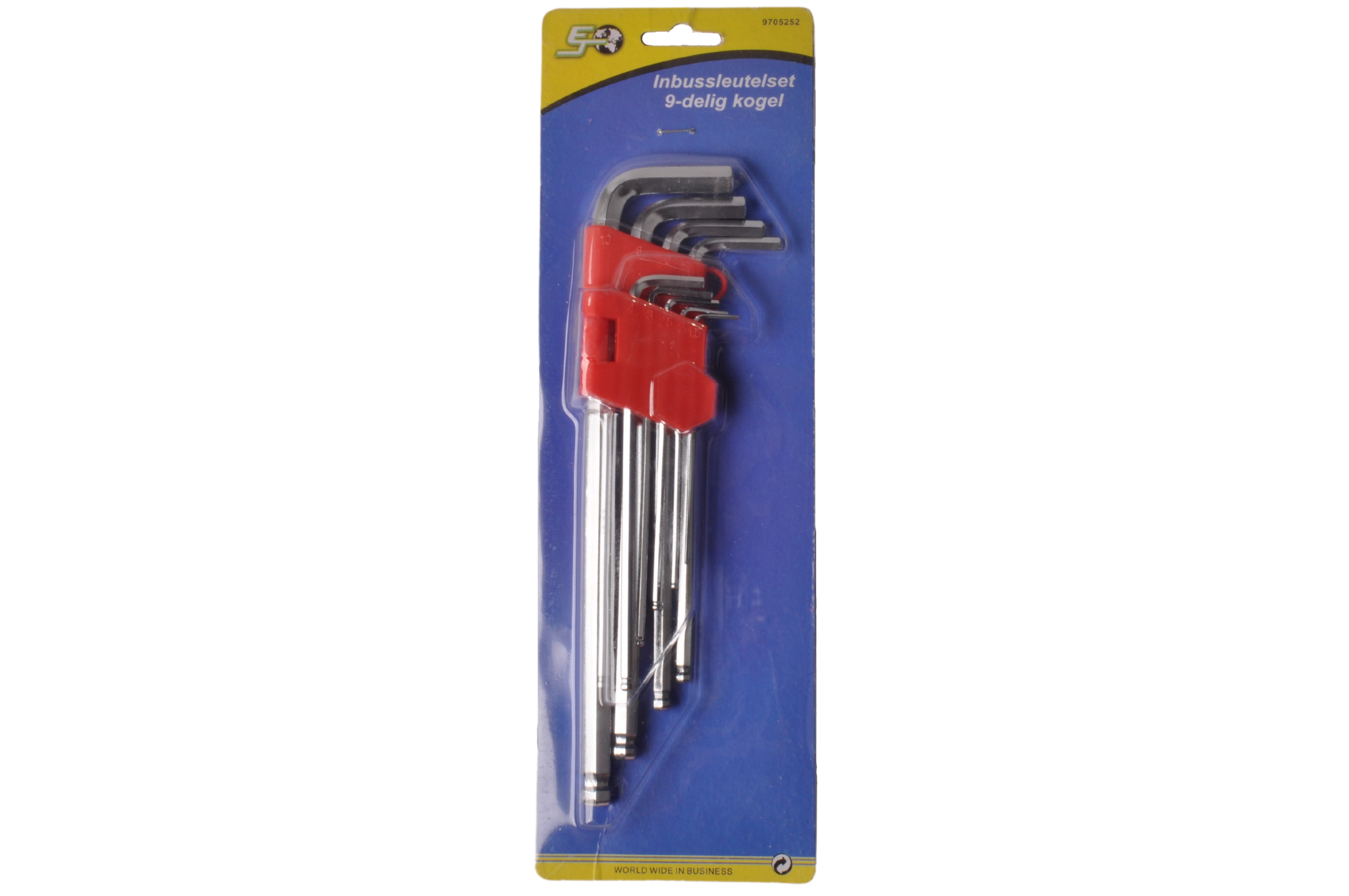 Inbus en Torxsleutel set, 18 delig, 1.5mm, 2mm, 2.5mm, 3mm, 4mm, 5mm, 6mm, 8mm, 10mm Inbus en Torxsleutel set, 18 delig, 1.5mm, 2mm, 2.5mm, 3mm, 4mm, 5mm, 6mm, 8mm, 10mm