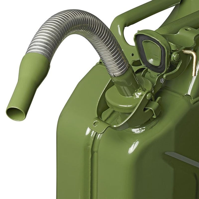 Cantonal Jerrycan 20 liter -flexibele schenktuit 20 mm - perfect voor opslag van brandstof