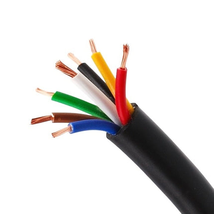 Cantonal Kabel 7-aderig (1,00 mm²) - per meter - geschikt voor aanhangers, caravans en vouwwagens