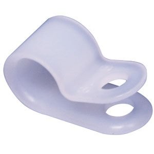 Cantonal Kabelbeugel (4,8 mm) voor bevestiging verlichtingskabel - 20 stuks
