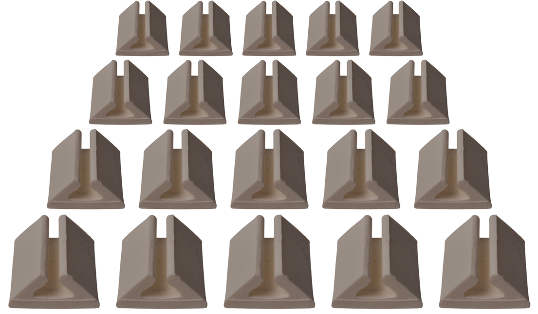 Cantonal Kabelclip zelfklevend voor 2-aderig kabel  - 20 stuks