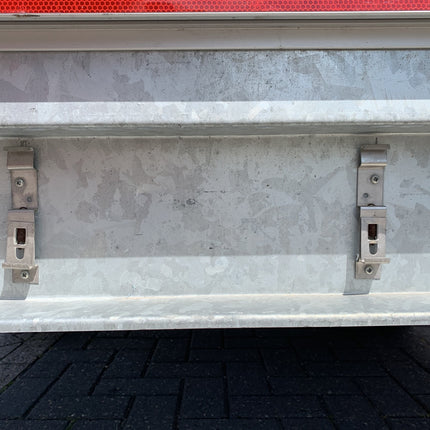 Cantonal Kentekenplaat klemmen voor aanhangers en caravans - RVS (2 stuks)