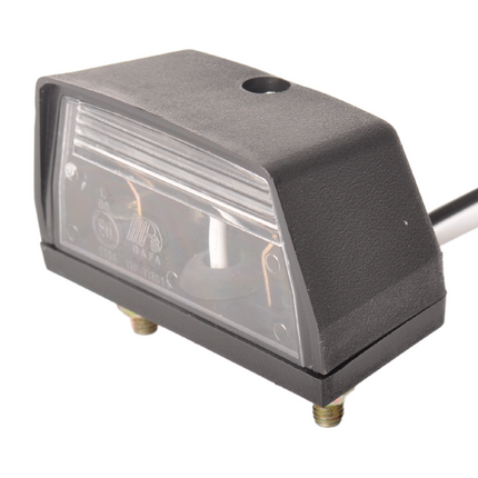 Cantonal Kentekenverlichting met kabel (2x25 cm)