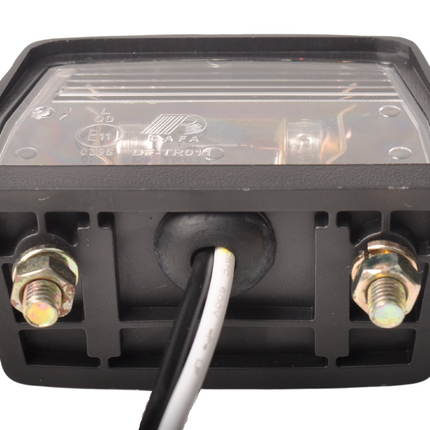 Cantonal Kentekenverlichting met kabel (2x25 cm)