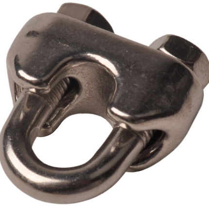 Cantonal Klem van RVS voor staaldraad (6 mm)
