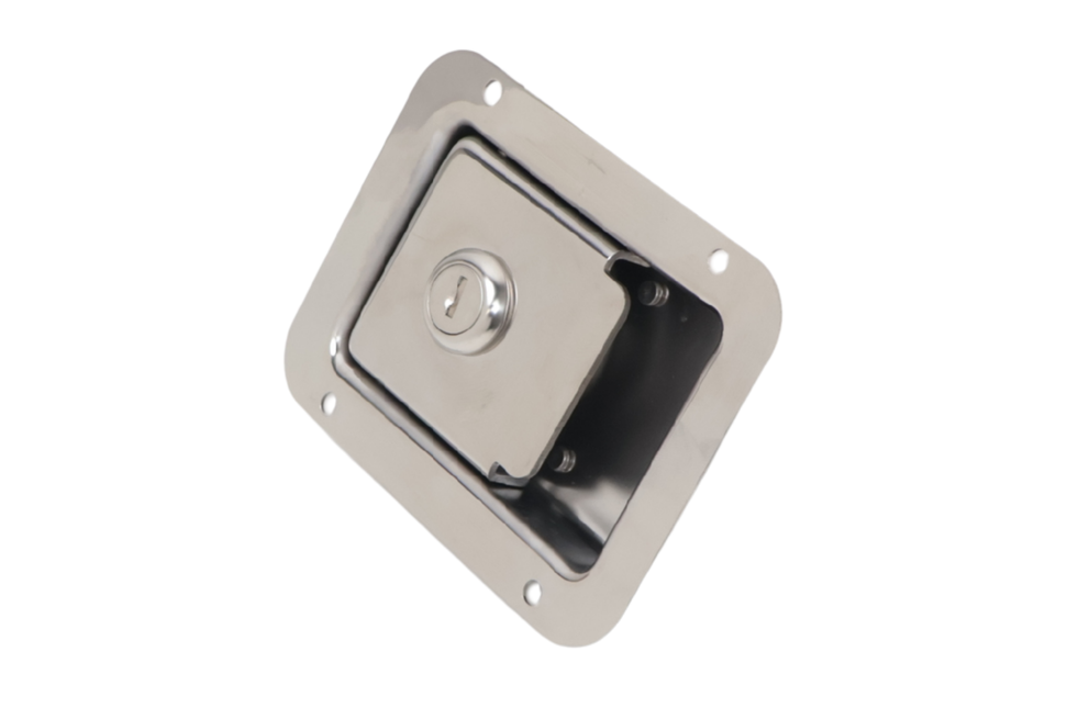 Cantonal Kofferslot RVS 120x90 mm gelijksluitend