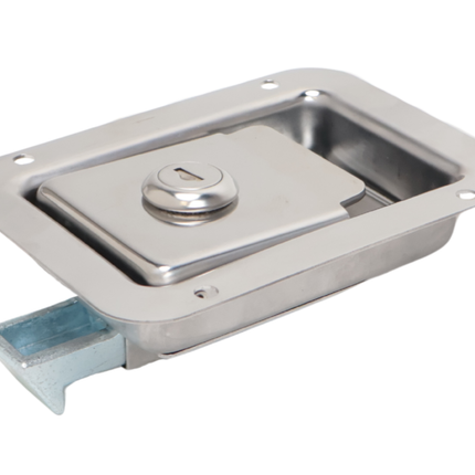 Cantonal Kofferslot RVS 120x90 mm gelijksluitend