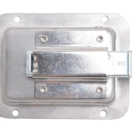 Cantonal Kofferslot RVS 120x90 mm gelijksluitend