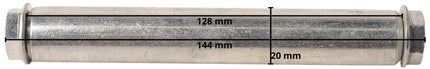 Cantonal Kruiwagen as (20 mm) - draadeind M10