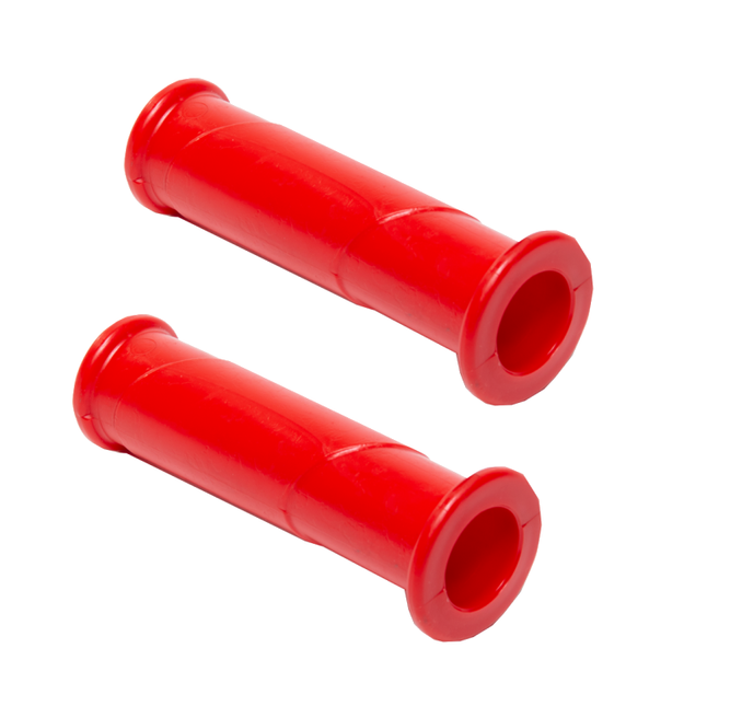 Cantonal Kruiwagen handvatten rood - diameter circa 30 mm - set van 2 stuks