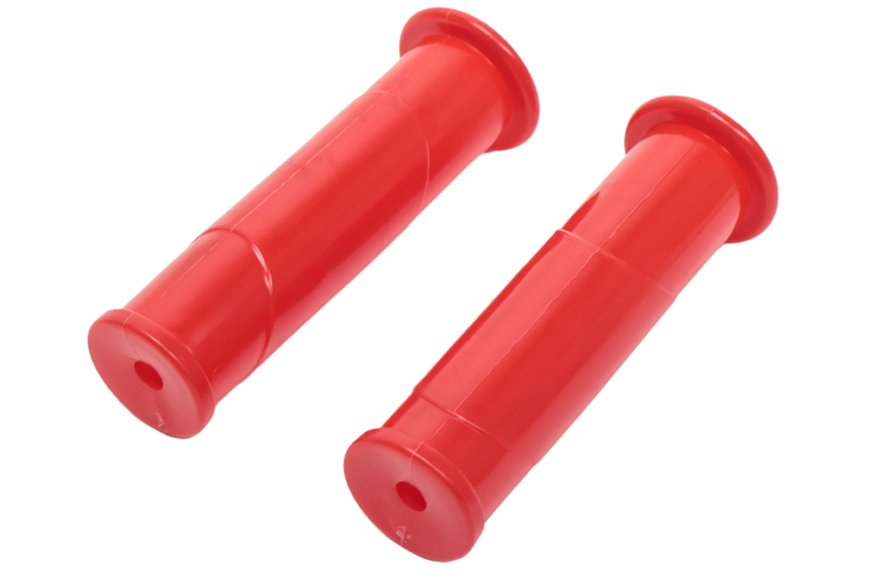 Cantonal Kruiwagen handvatten rood - diameter circa 30 mm - set van 2 stuks