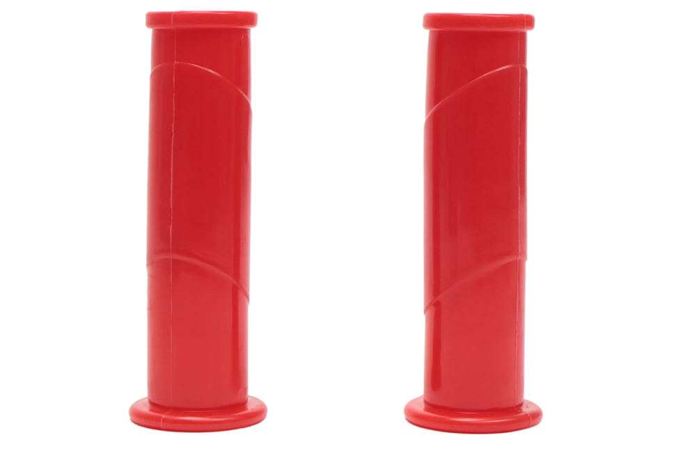 Cantonal Kruiwagen handvatten rood - diameter circa 30 mm - set van 2 stuks