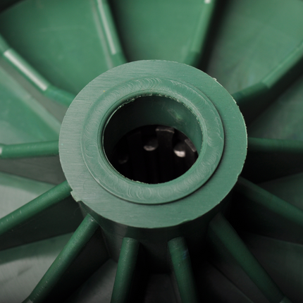 Cantonal Kruiwagenwiel - 4.00-8 - luchtband en kunststof velg - maximale belasting: 250 kg - asgat/naafdiameter: 20 mm - inclusief rollager