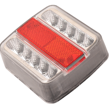 Cantonal LED achterlicht klein formaat rechts 100x100x35 mm