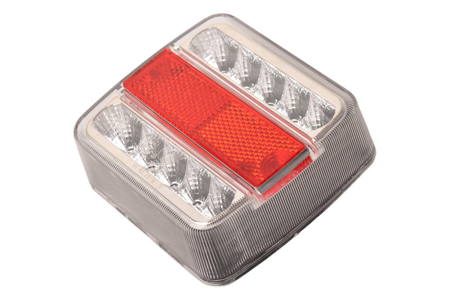 Cantonal LED achterlicht klein formaat rechts 100x100x35 mm