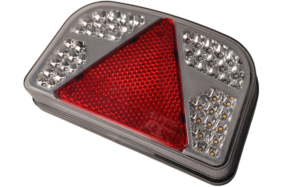 Cantonal LED achterlicht met 56 LEDs - links - 244x149x48 mm