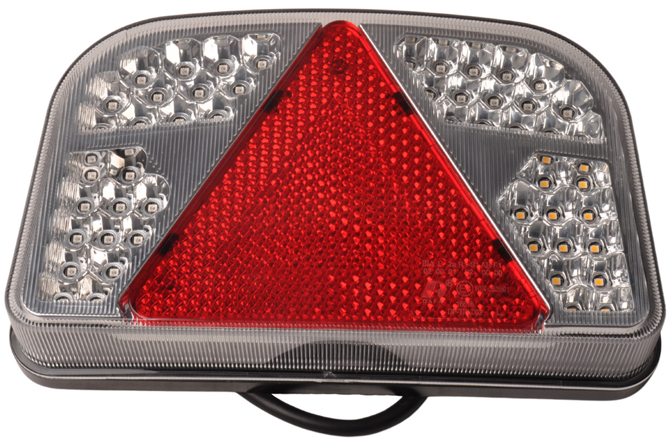 Cantonal LED achterlicht met 56 LEDs - links - 244x149x48 mm
