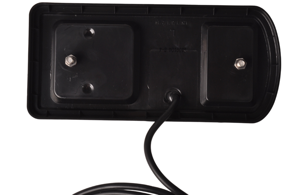 Cantonal LED achterlicht met alle functies en aan te sluiten met losse draden - 228x106x55 mm links
