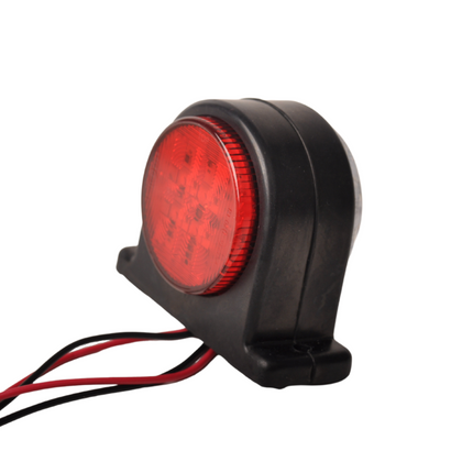 Cantonal LED breedtelicht rood/wit 68x62 mm