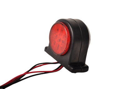 Cantonal LED breedtelicht rood/wit 68x62 mm