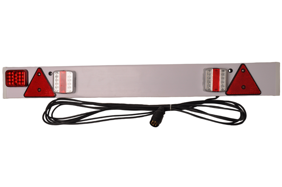 Cantonal LED lichtbalk voor aanhanger of boottrailer - 122 cm - 8 meter - 7 polig