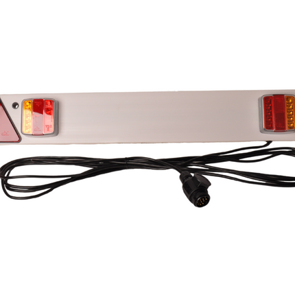 Cantonal LED lichtbalk voor aanhanger of boottrailer - 122 cm - 8 meter - 13 polig