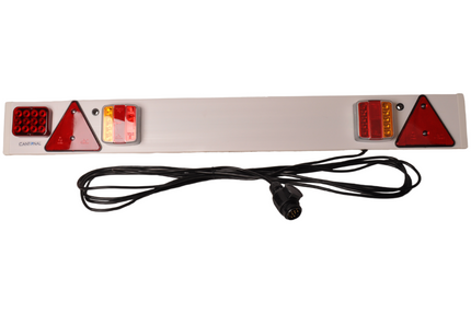 Cantonal LED lichtbalk voor aanhanger of boottrailer - 122 cm - 8 meter - 13 polig
