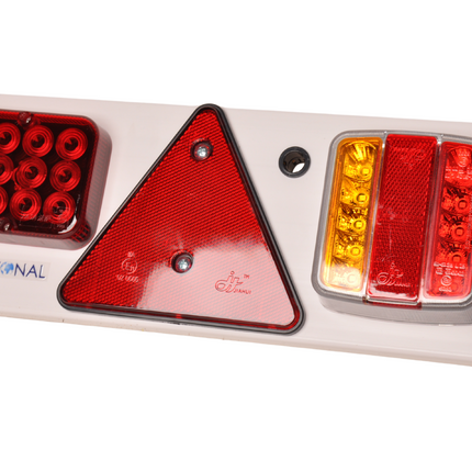 Cantonal LED lichtbalk voor aanhanger of boottrailer - 122 cm - 8 meter - 13 polig