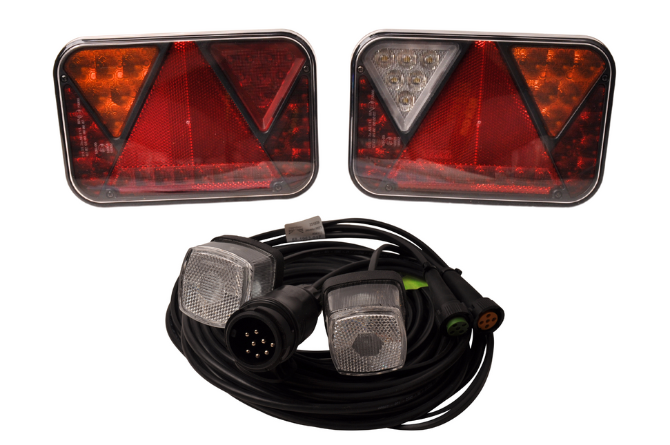 Cantonal LED set Fristom - 13 polig - inclusief markeringsverlichting & ingebouwde weerstanden - kies de gewenste hoofdkabel