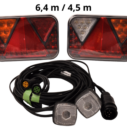 Cantonal LED set Fristom - 13 polig - inclusief markeringsverlichting & ingebouwde weerstanden - kies de gewenste hoofdkabel