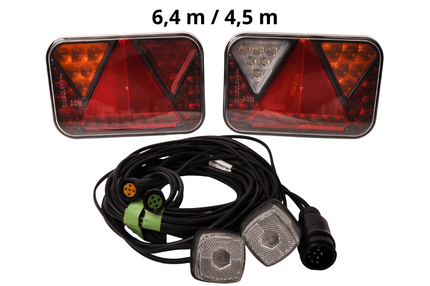 Cantonal LED set Fristom - 13 polig - inclusief markeringsverlichting & ingebouwde weerstanden - kies de gewenste hoofdkabel