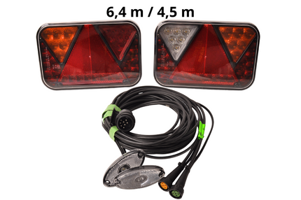 Cantonal LED set Fristom - 13 polig - inclusief markeringsverlichting & ingebouwde weerstanden - kies de gewenste hoofdkabel