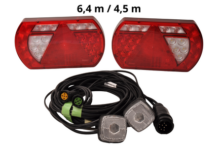Cantonal LED set Lucidity  - 13 polig - inclusief voor markeringsverlichting & ingebouwde weerstanden -  kies de gewenste hoofdkabel