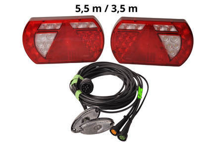 Cantonal LED set Lucidity  - 13 polig - inclusief voor markeringsverlichting & ingebouwde weerstanden -  kies de gewenste hoofdkabel