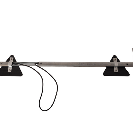 Cantonal LED verlichtingsbalk uitschuifbaar van 110 cm tot 160 cm - 7 polig - inclusief reflectoren