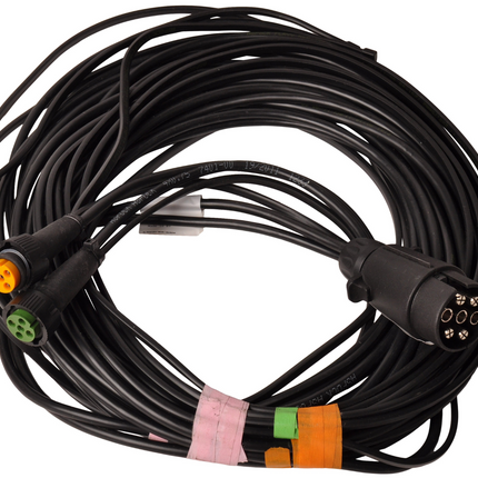Cantonal LED verlichtingsset - Fristom FT-230 - 7 polig - 7 meter hoofdkabel - incl. 4 meter aftakkingen & dynamische richtingaanwijzers