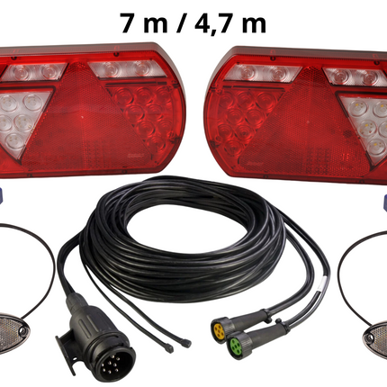 Cantonal LED verlichtingsset - Lucidity  - 13 polig - incl. markeringsverlichting & ingebouwde weerstanden