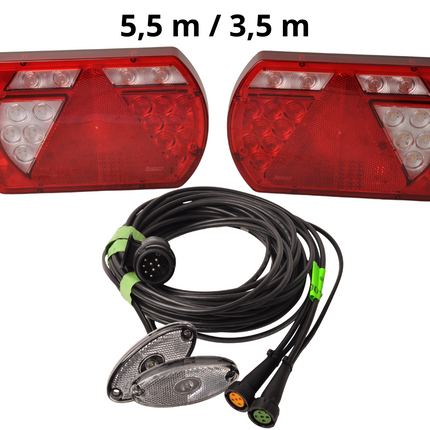 Cantonal LED verlichtingsset - Lucidity - 13 polig - incl. markeringsverlichting & ingebouwde weerstanden