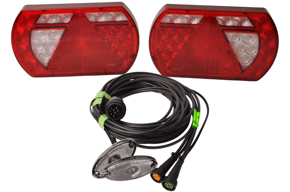 Cantonal LED verlichtingsset - Lucidity - 13 polig - incl. markeringsverlichting & ingebouwde weerstanden