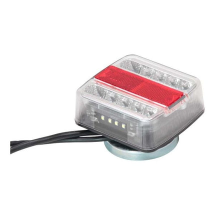 Cantonal LED verlichtingsset op magneten met 12 meter hoofdkabel - 7 polig - ideaal voor bootrailers