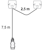 Cantonal LED verlichtingsset op magneten met 7,5 meter hoofdkabel - 7 polig - ideaal voor bootrailers