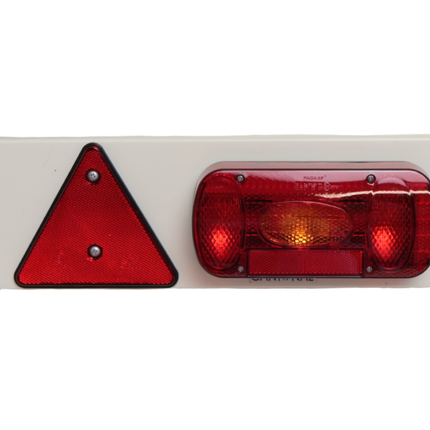 Cantonal Lichtbalk voor aanhanger - 150 cm breed - 13 polige stekker op 9 meter hoofdkabel