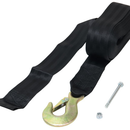 Cantonal Lierband met haak & oog (5 cm x 8,5 meter) 900 kg