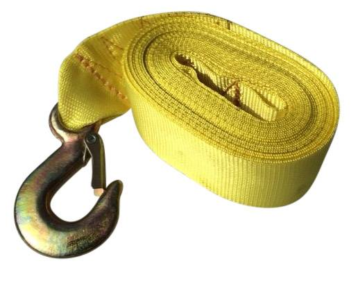 Cantonal Lierband met lastklep geel (5 cm x 6 meter)