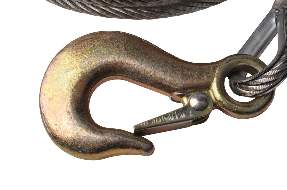 Cantonal Lierkabel met haak (4 mm x 8,5 meter)