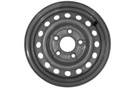 Cantonal Losse 13 inch aanhanger velg - 4.50Jx13 - steekmaat: 5x112 - draagvermogen: 625 kg - naafdiameter: 67 mm - ET30