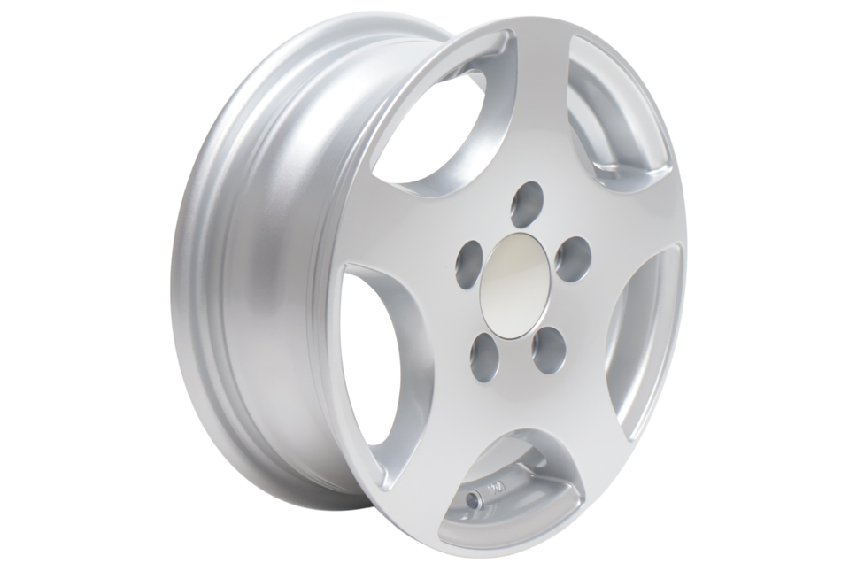 Cantonal Losse 13 inch aanhanger velg - 5Jx13 - lichtmetaal - steekmaat: 5x112 - draagvermogen: 750 kg - naafdiameter: 67 mm - ET30 - zilver