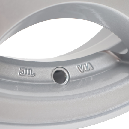 Cantonal Losse 13 inch aanhanger velg - 5Jx13 - lichtmetaal - steekmaat: 5x112 - draagvermogen: 750 kg - naafdiameter: 67 mm - ET30 - zilver