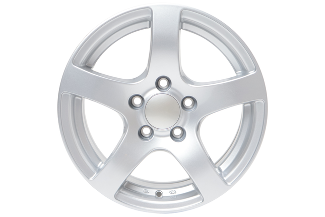 Cantonal Losse 15 inch aanhanger velg - 6Jx15 - lichtmetaal - steekmaat: 5x112 - draagvermogen: 900 kg - naafdiameter: 67 mm - ET30 - zilver